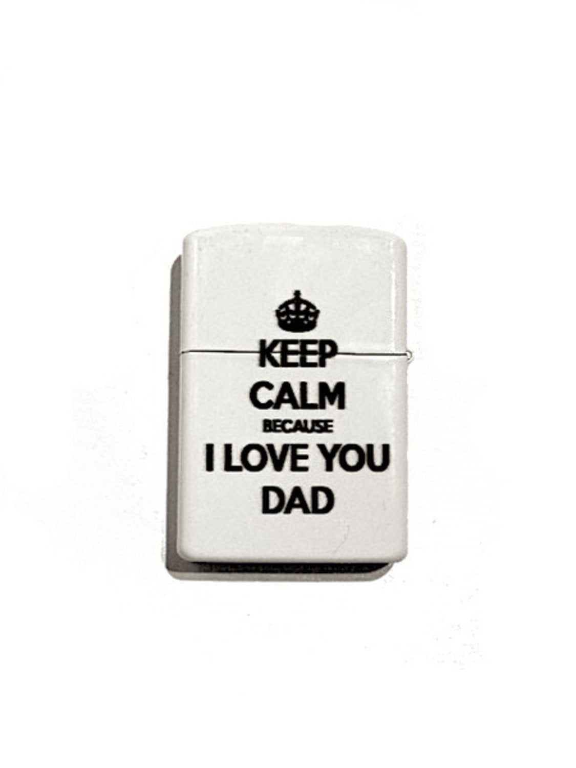 Bensintändare - Keep Calm, I love you dad –  produktbild – Hiprock
