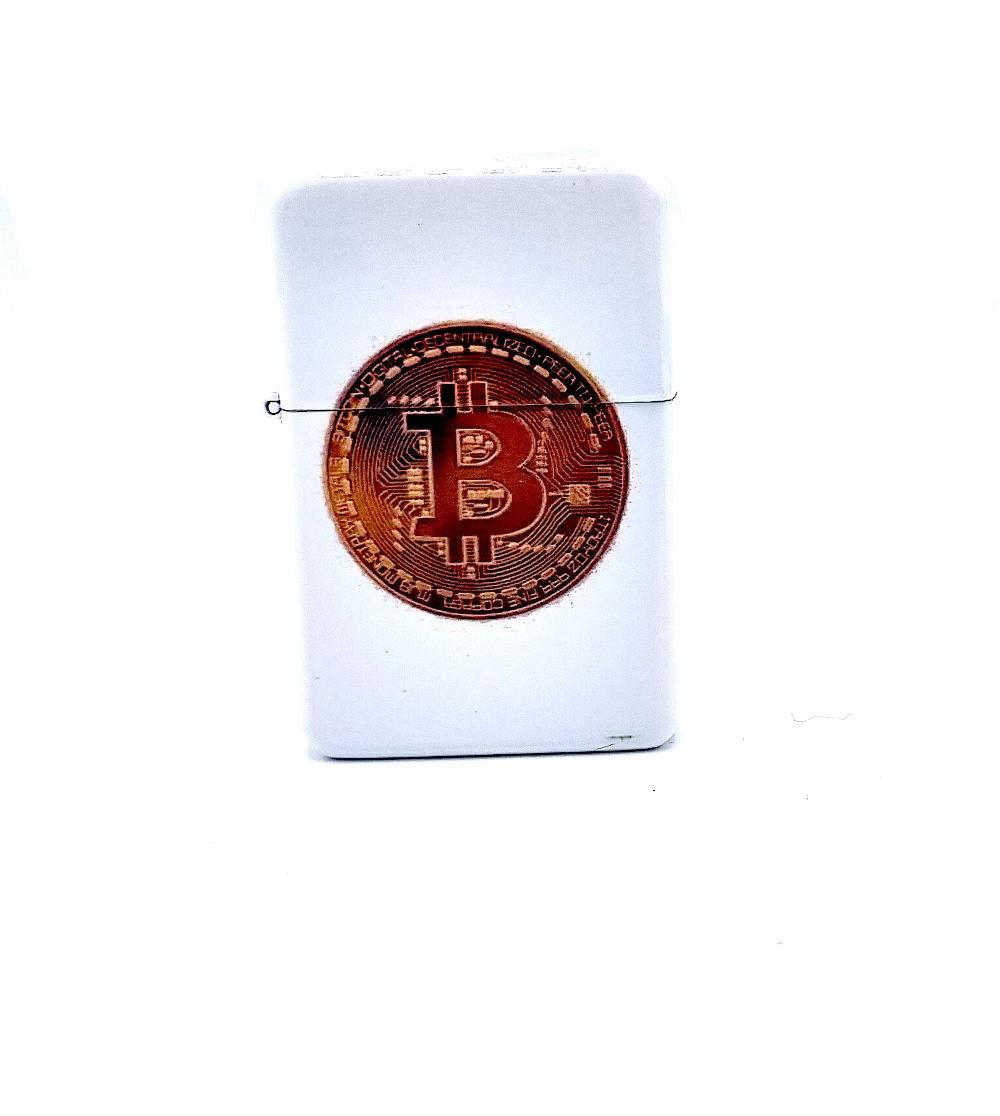 Bitcoin Crypto  bensintändare –  produktbild – Hiprock