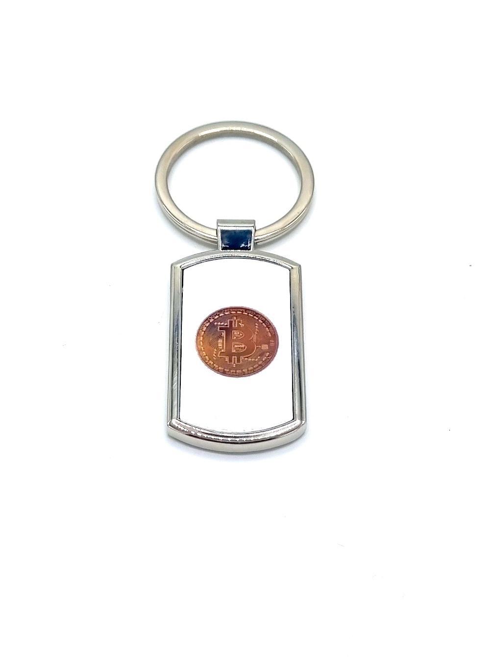 Bitcoin Crypto nyckelring –  produktbild – Hiprock