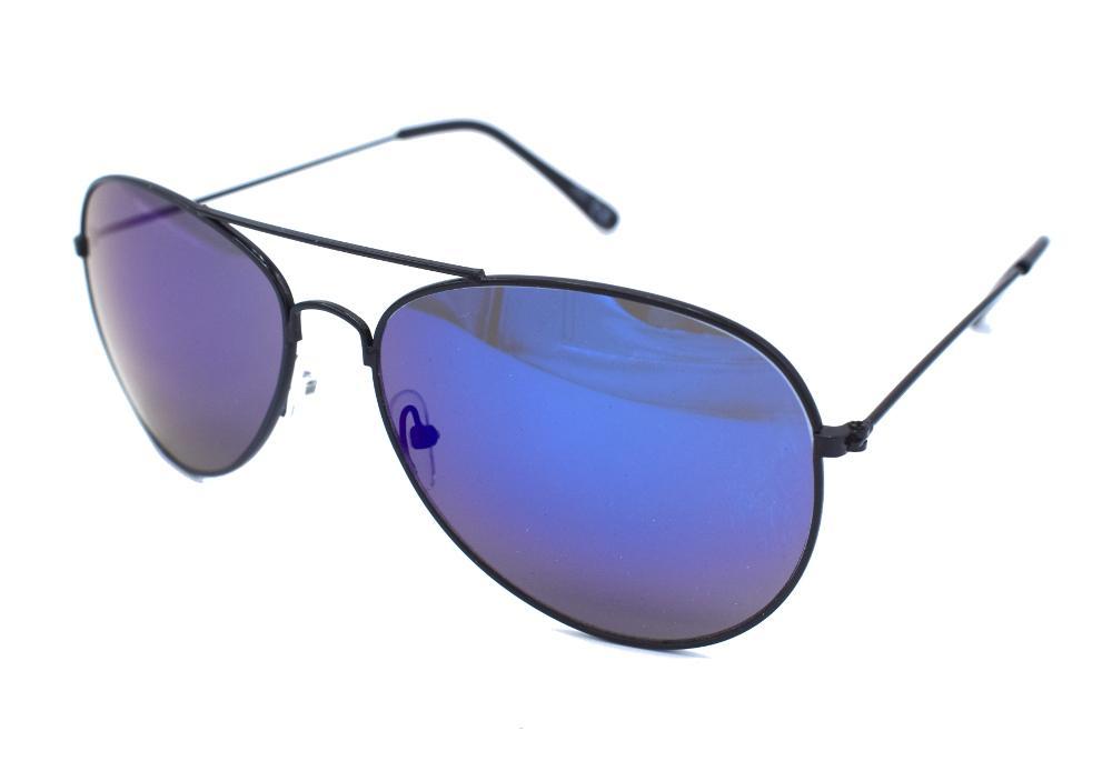 Blåa Pilot solglasögon