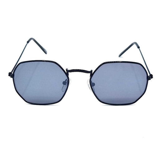 Blade svarta solglasögon med mörka linser –  produktbild – Hiprock