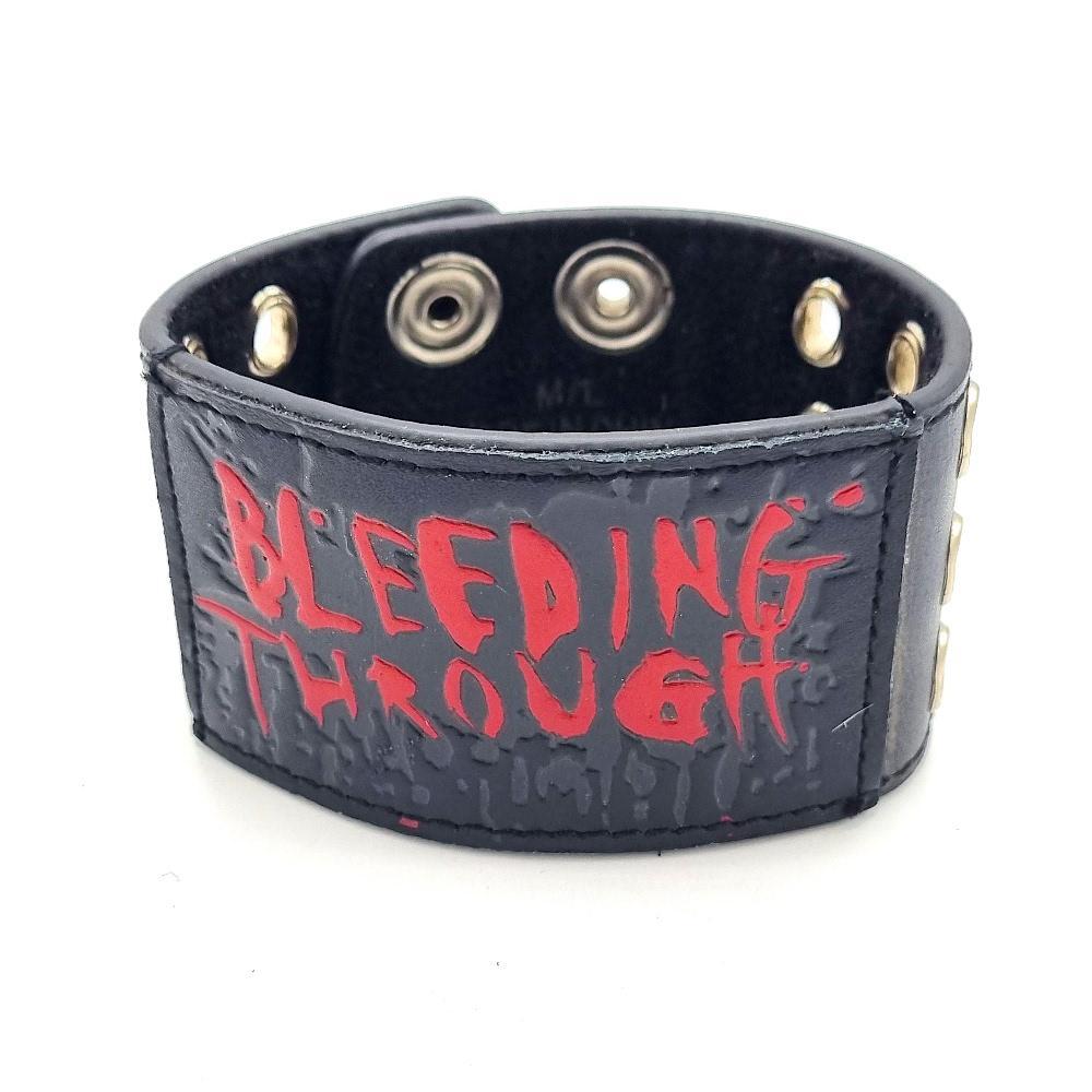 Bleeding Through bracelet