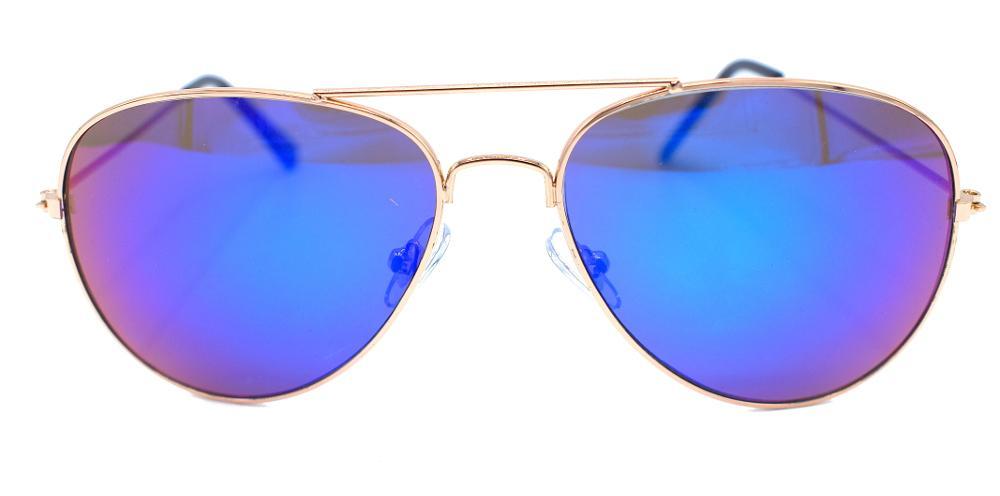 Blå/gröna Pilot solglasögon - Revenge –  produktbild – Hiprock