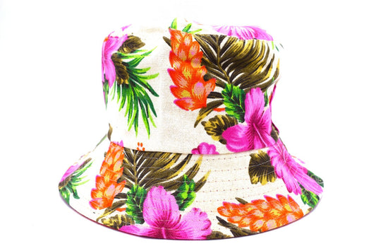 Flowers fishing cap