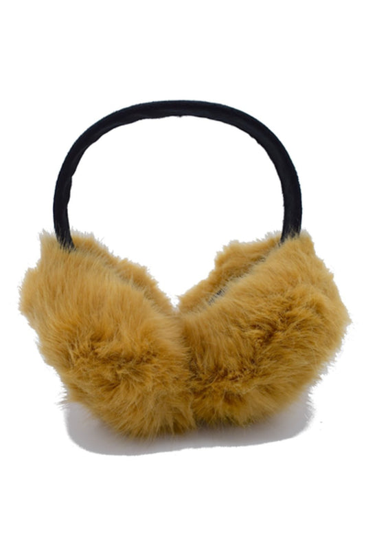 Ruskeat pörröiset kuulosuojaimet