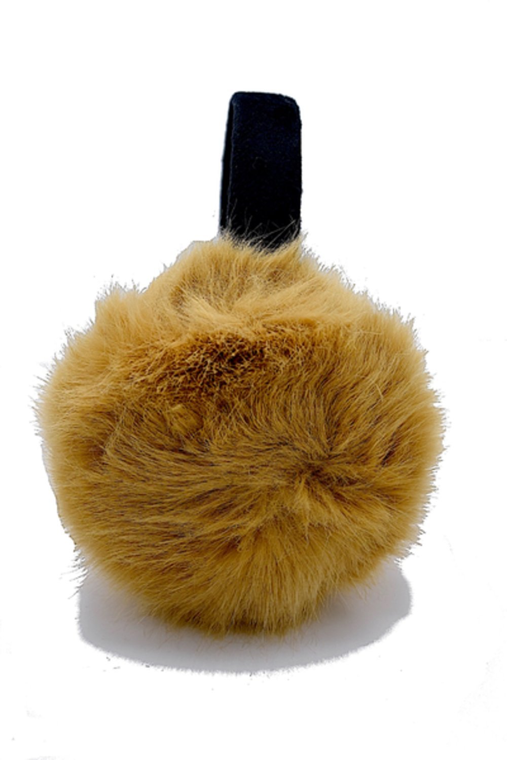 Brown fluffy ear muffs