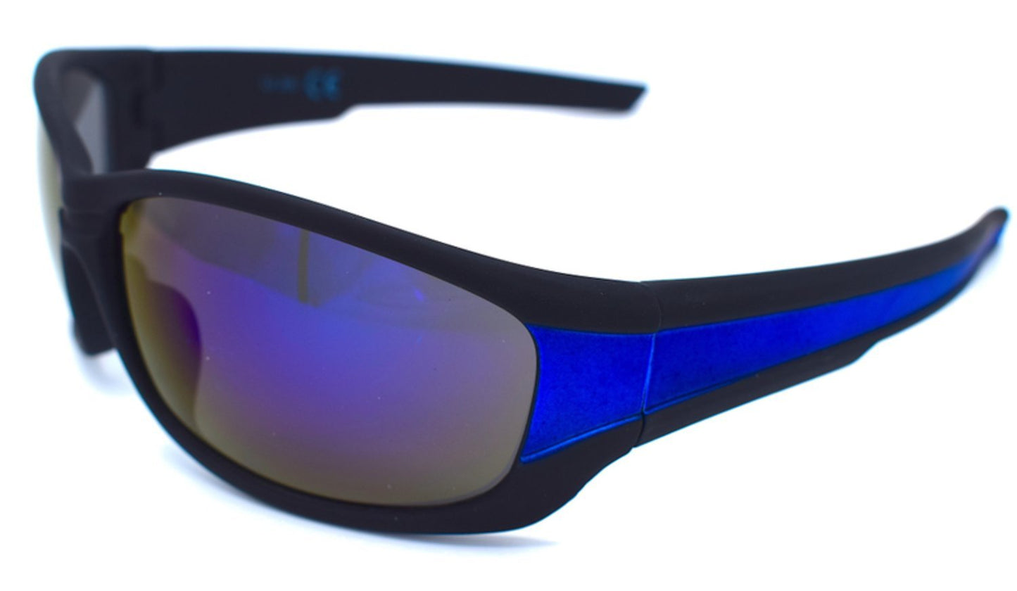 Brown/blue Sport sunglasses