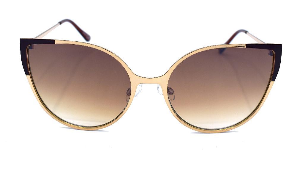 Cat Eye Sunglasses - Gold
