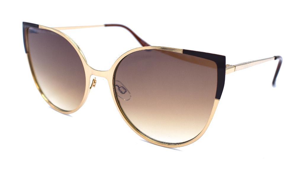 Cat Eye Sunglasses - Gold