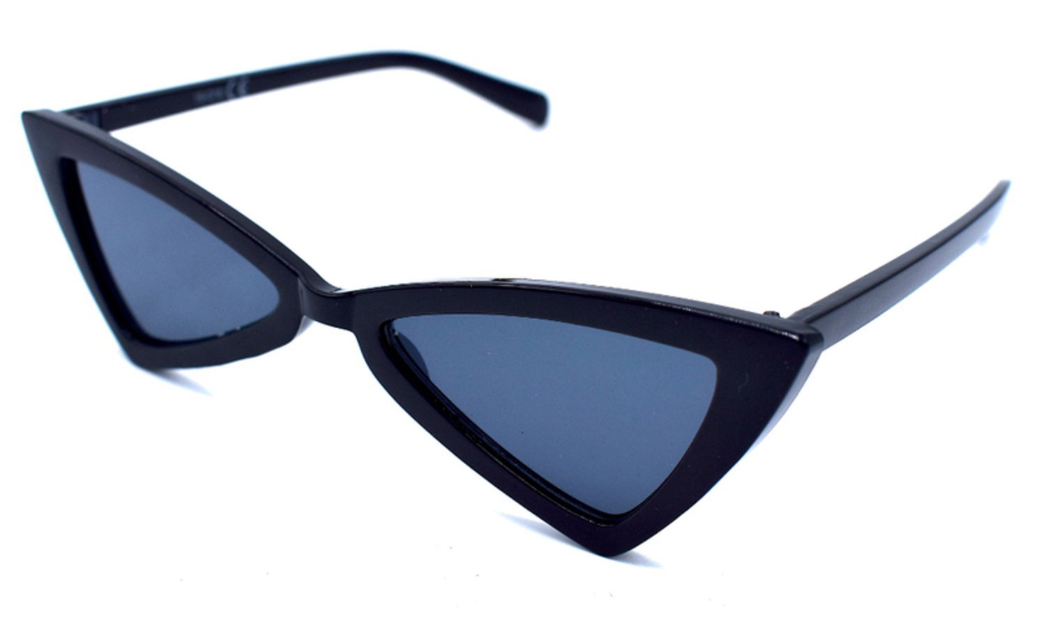 Cat Eye svarta solglasögon –  produktbild – Hiprock