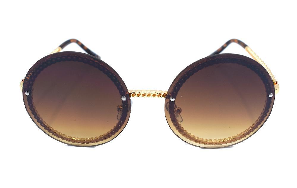 Chain solglasögon brun –  produktbild – Hiprock