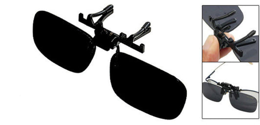 Clip-on sunglasses - Attach to your existing glasses