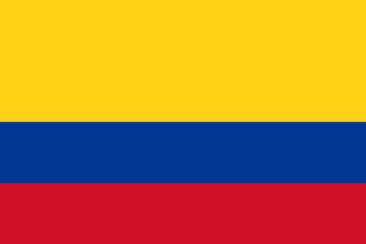 Colombia flagga –  produktbild – Hiprock