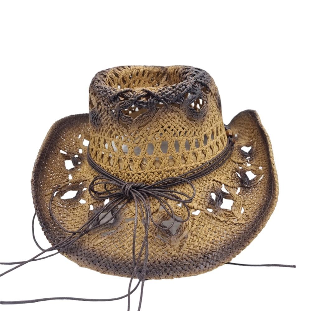 Cowboyhatt Blue medallion white –  produktbild – Hiprock