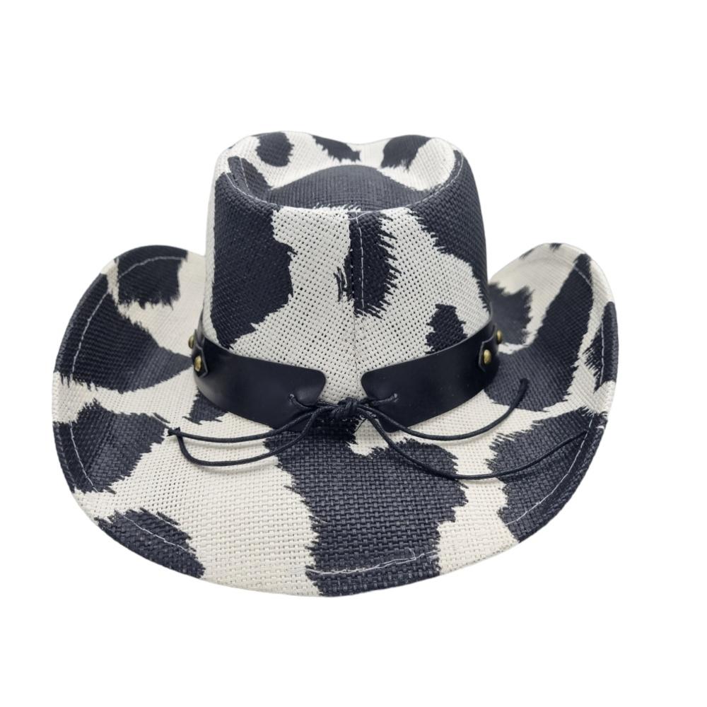 Cowboyhatt Blue medallion white –  produktbild – Hiprock