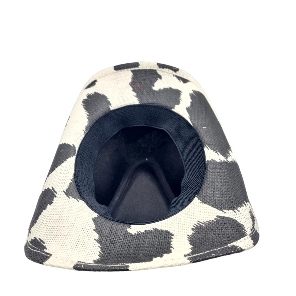 Cowboyhatt Blue medallion white –  produktbild – Hiprock