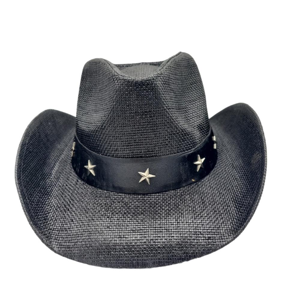 Cowboyhatt Blue medallion white –  produktbild – Hiprock
