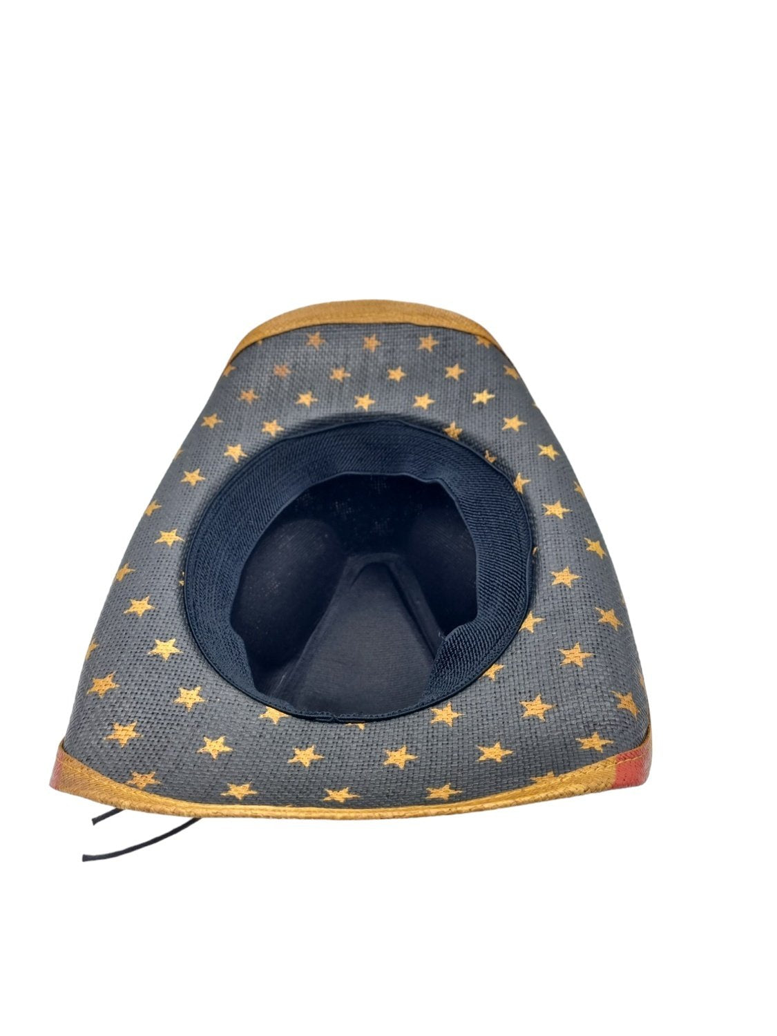 Cowboyhatt Blue medallion white –  produktbild – Hiprock