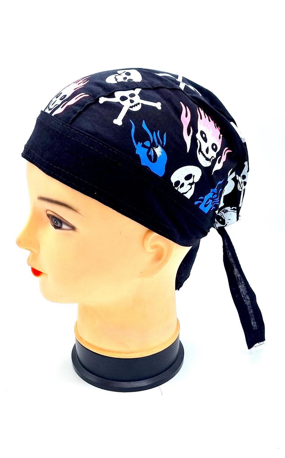 Dödskalle Zandana Scarf Pirat –  produktbild – Hiprock