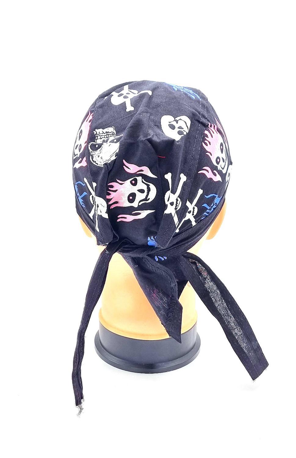 Dödskalle Zandana Scarf Pirat –  produktbild – Hiprock