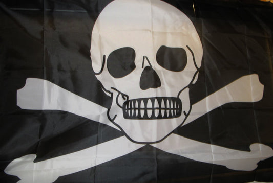 Dödskalle flagga –  produktbild – Hiprock