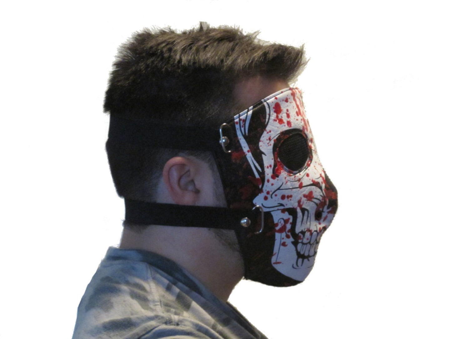 Skull mask leather Motorcycle