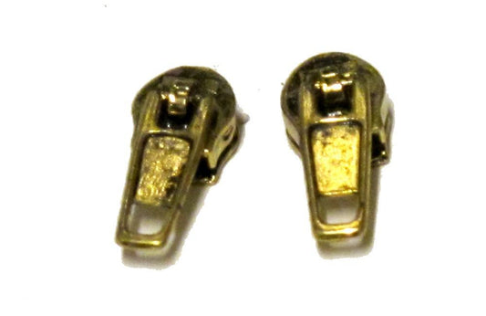 Zipper earrings