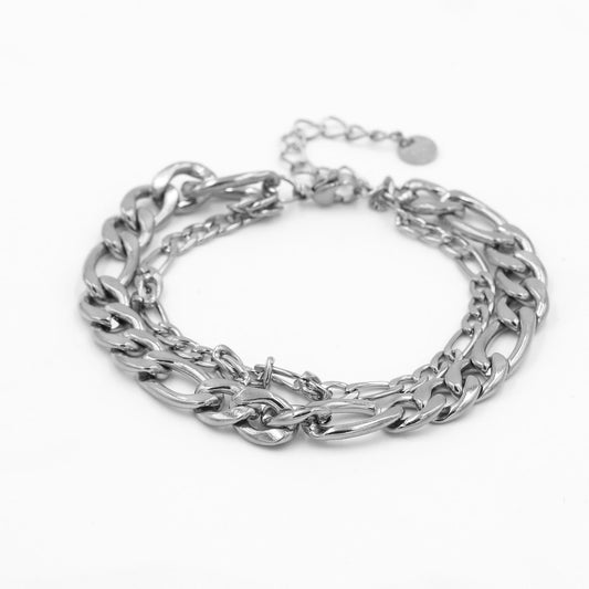 Double Chain Bracelet link