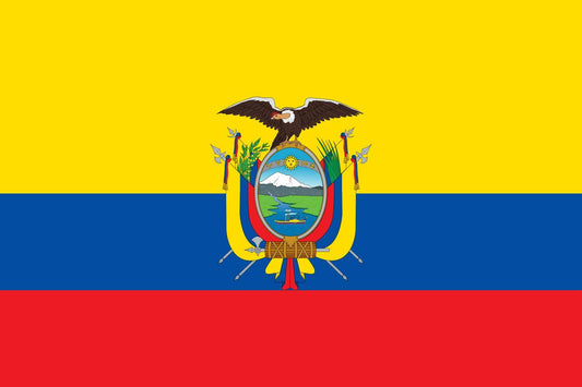 Ecuador flagga –  produktbild – Hiprock