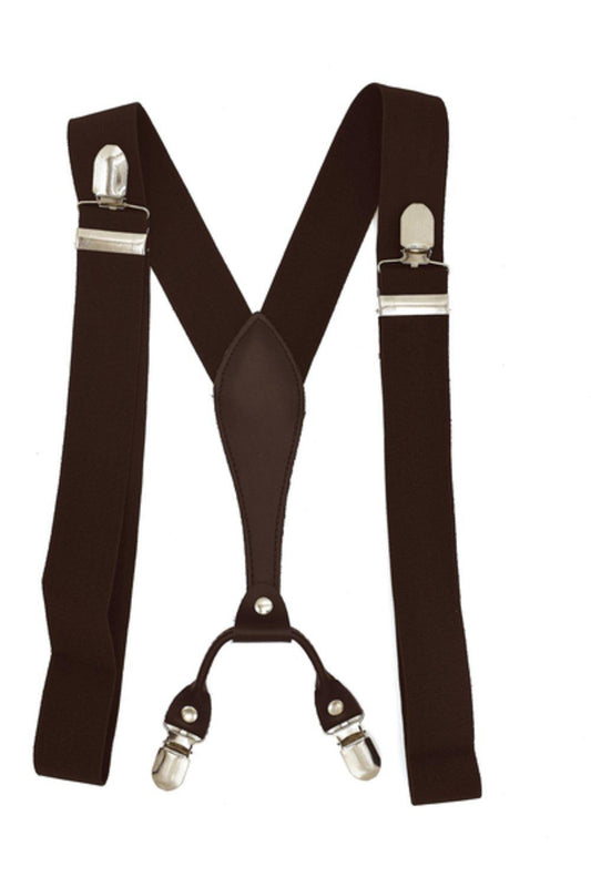 Elegant dark brown braces