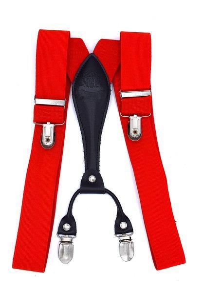 Elegant red braces
