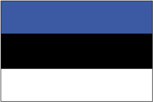 Estland flagga –  produktbild – Hiprock