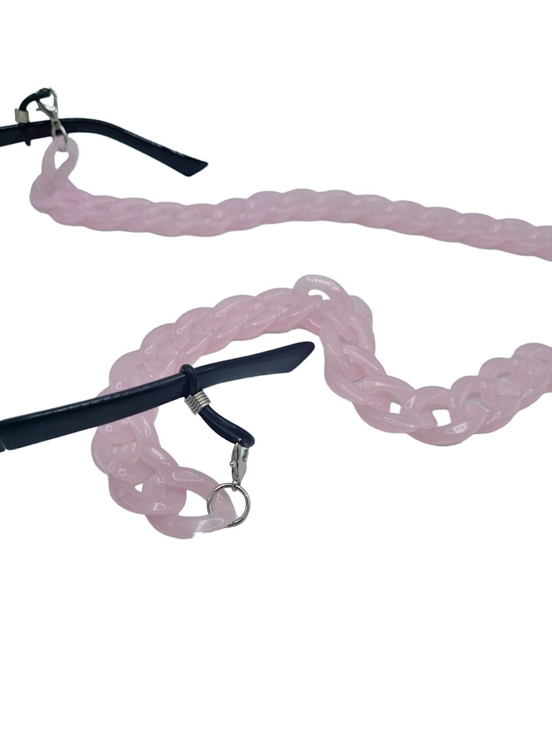 Exclusive Senile johto / lasien johto Lasit Ketju Pinkki