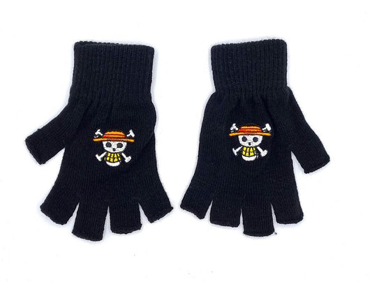 Fingerless gloves Skull
