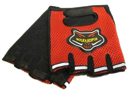 Fingerless gloves - Wolf