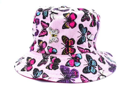 Butterflies fishing cap