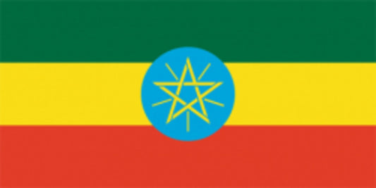 Flagga - Etiopien –  produktbild – Hiprock