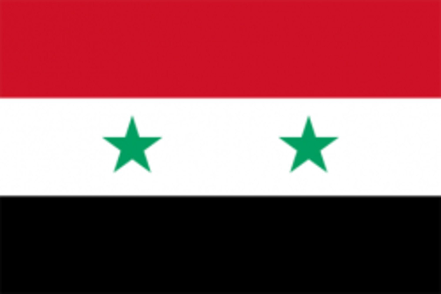 Flagga - Syrien –  produktbild – Hiprock