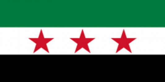 Flagga - Syrien (gamla) Syriska nationella koalitionen använder –  produktbild – Hiprock