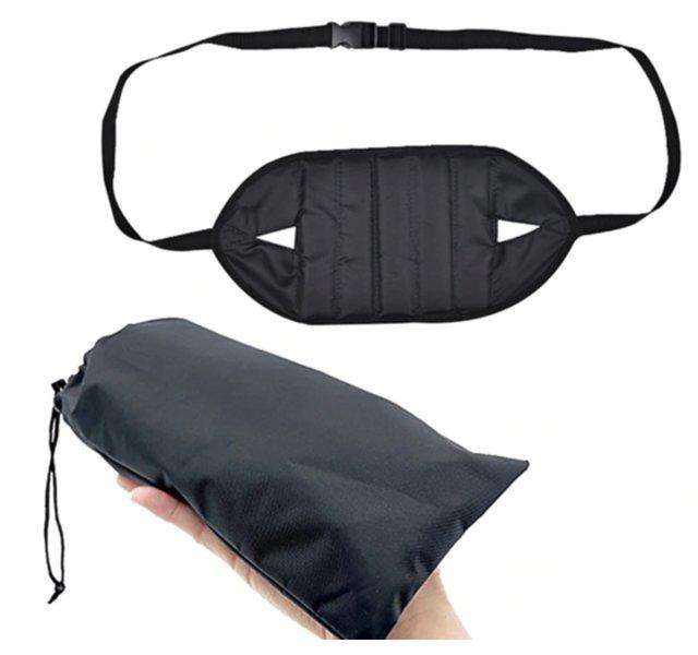 Fotstöd under flygresan - Bästa komfort –  produktbild – Hiprock