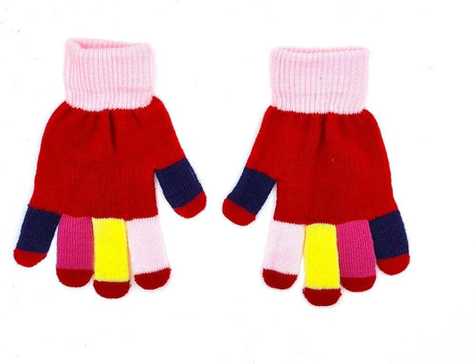 Colored gloves