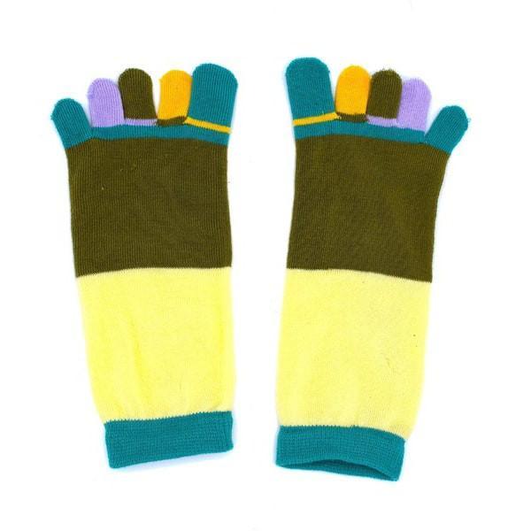 Färgglada Tå strumpor Sox - 3 par –  produktbild – Hiprock