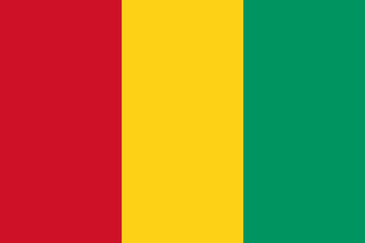 Guinea flagga –  produktbild – Hiprock