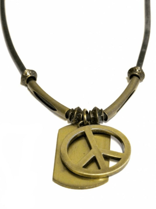 Kaulakoru - Dog Tag Peace
