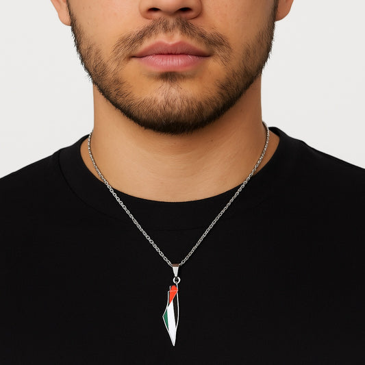 Halsband Palestina Karta