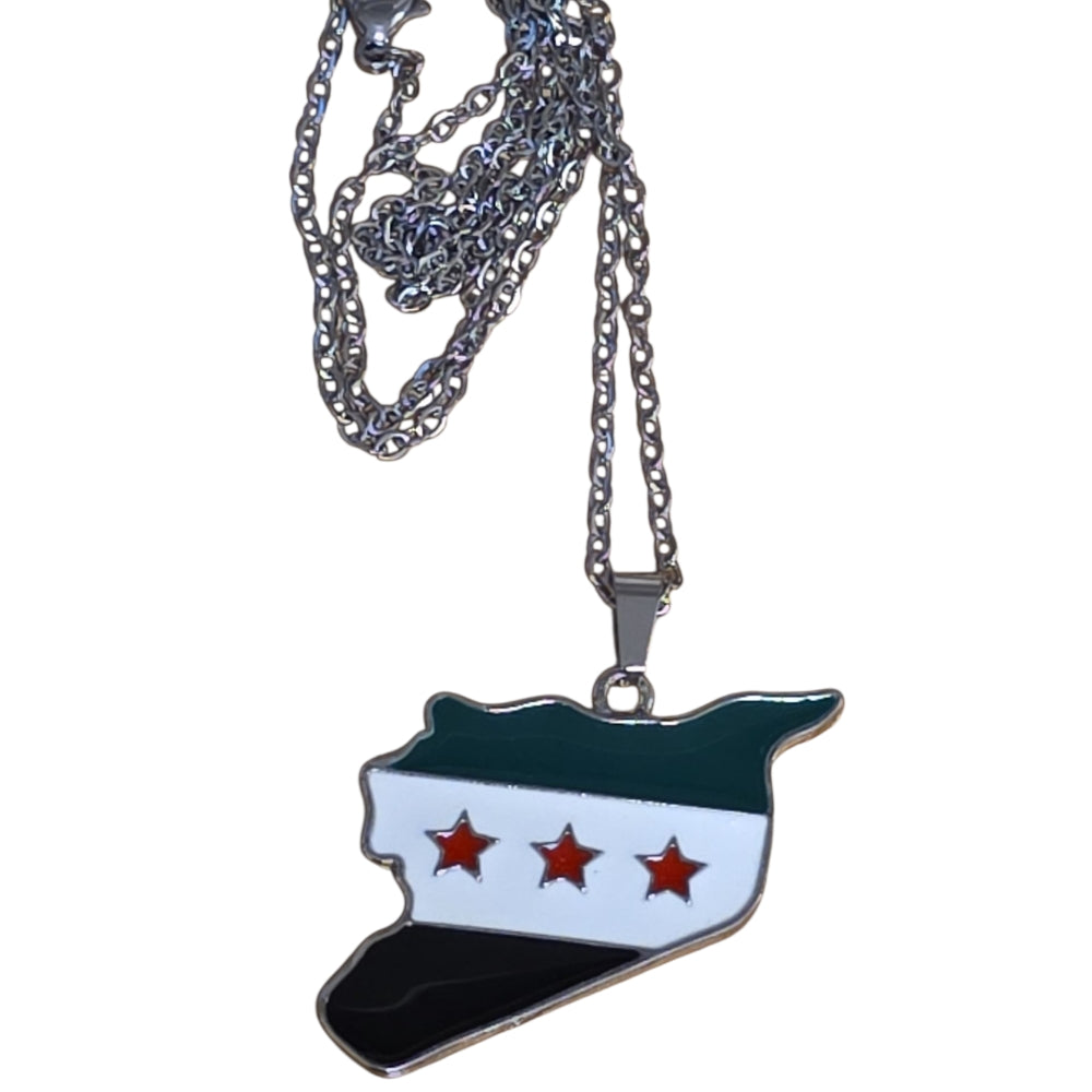 Halsband med Syrien-hänge