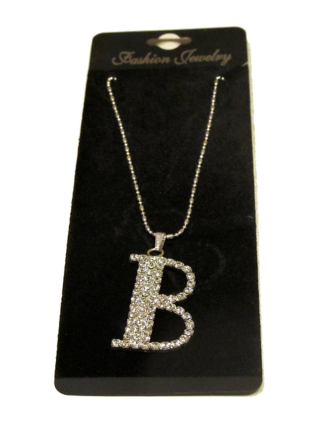Necklace with the letter B