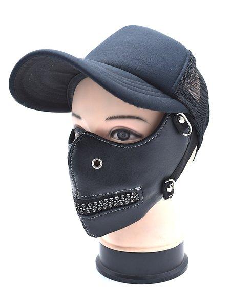 Halvmask med dödskallar –  produktbild – Hiprock