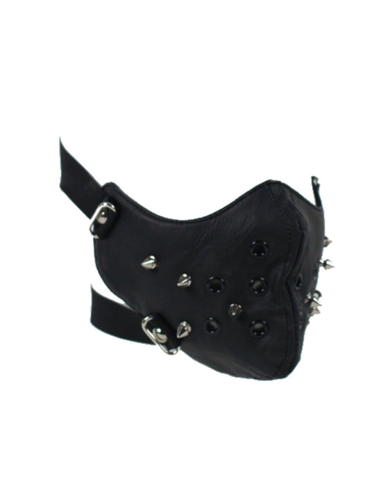 Puolinaamari niiteillä moottoripyörä - Bondage