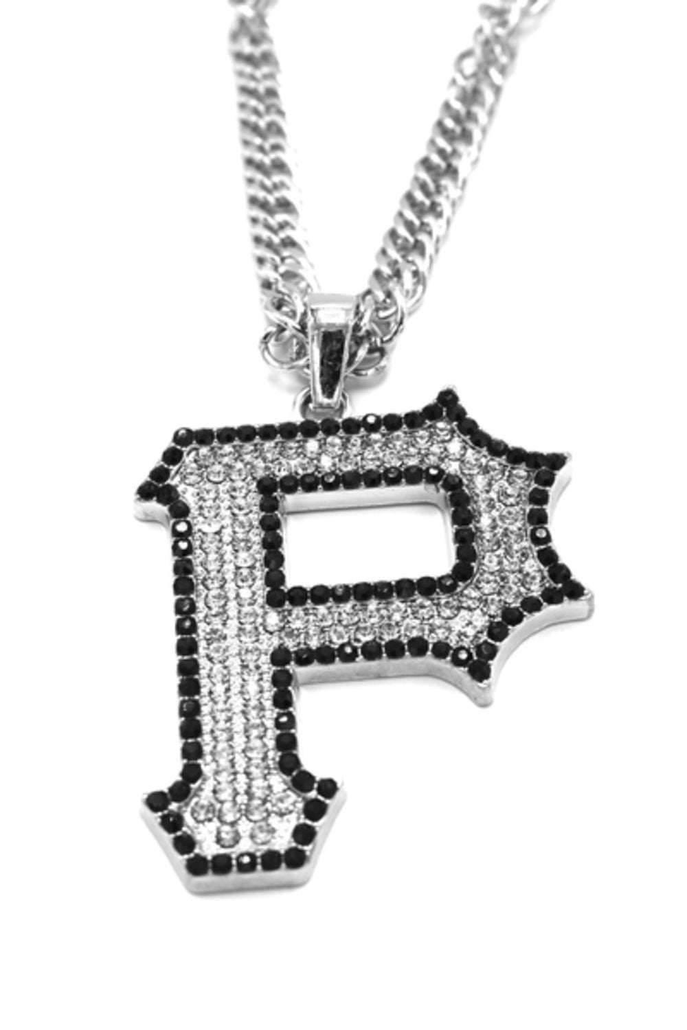 Hip Hop Necklace with the letter P
